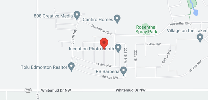 map of 8111 225 ST NW